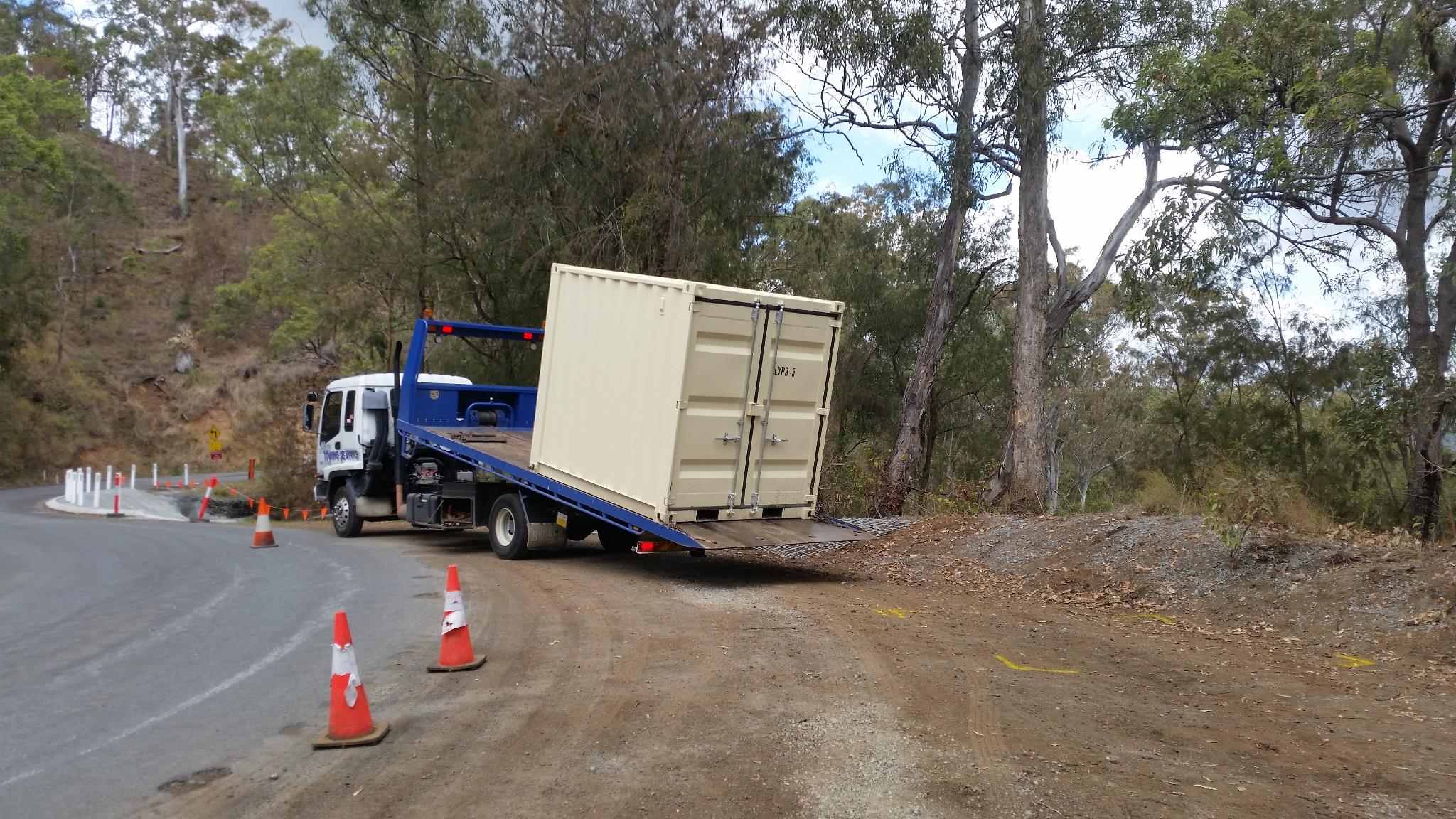 New Shipping Container arrives