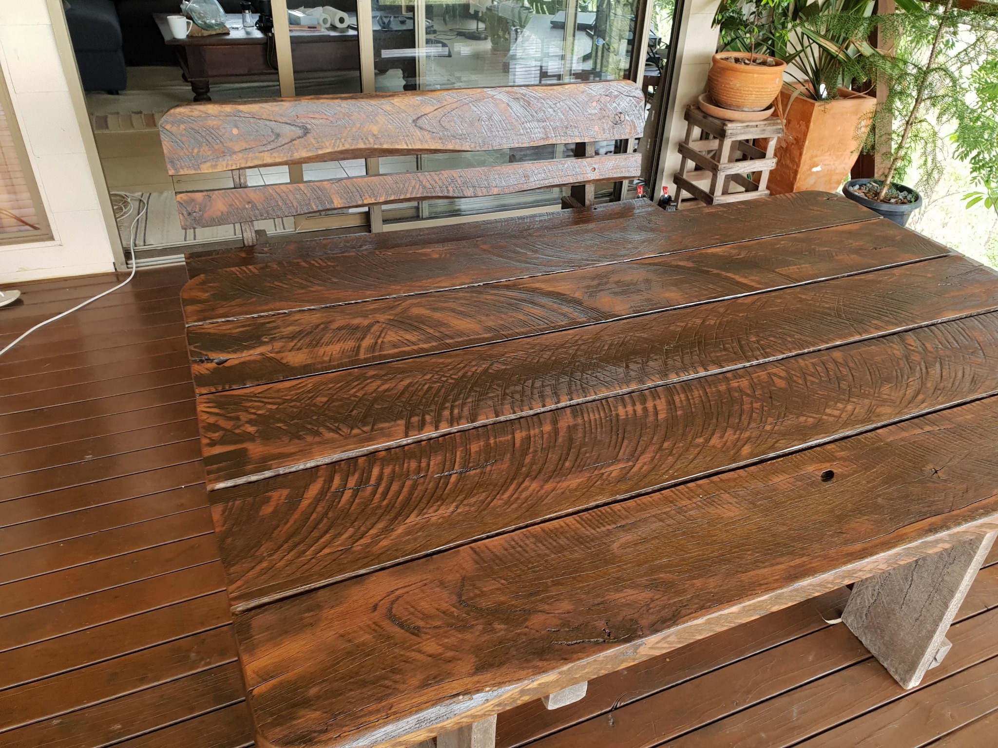 Hardwood table maintenance